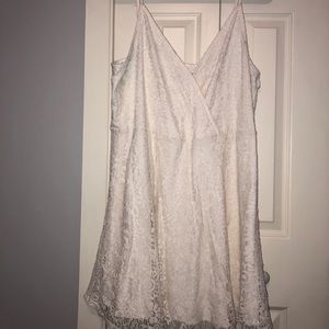 Mossimo Cream Lace Mini Dress